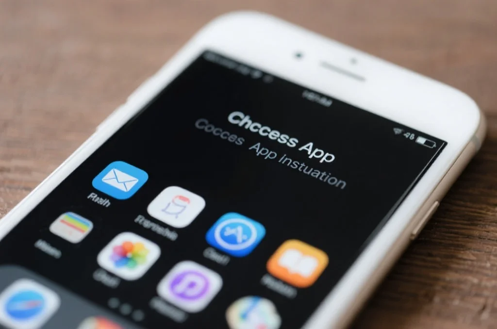 安信13App成功安装并运行的智能手机界面